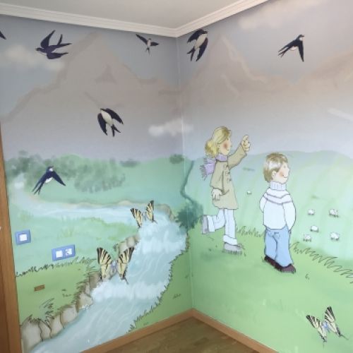 Papel pintado Infantil