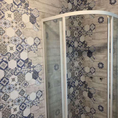 Papel Pintado Azulejo Hidráulico